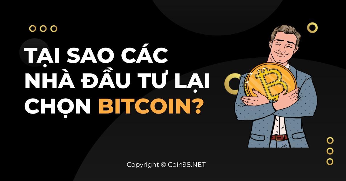 nhà đầu tư chọn bitcoin