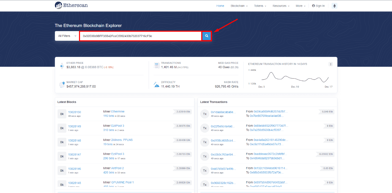 etherscan website 2