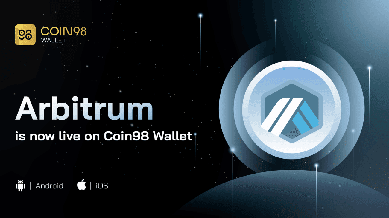 arbitrum is now live on coin98 wallet