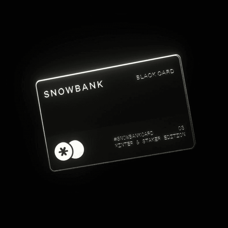 snowbank black card