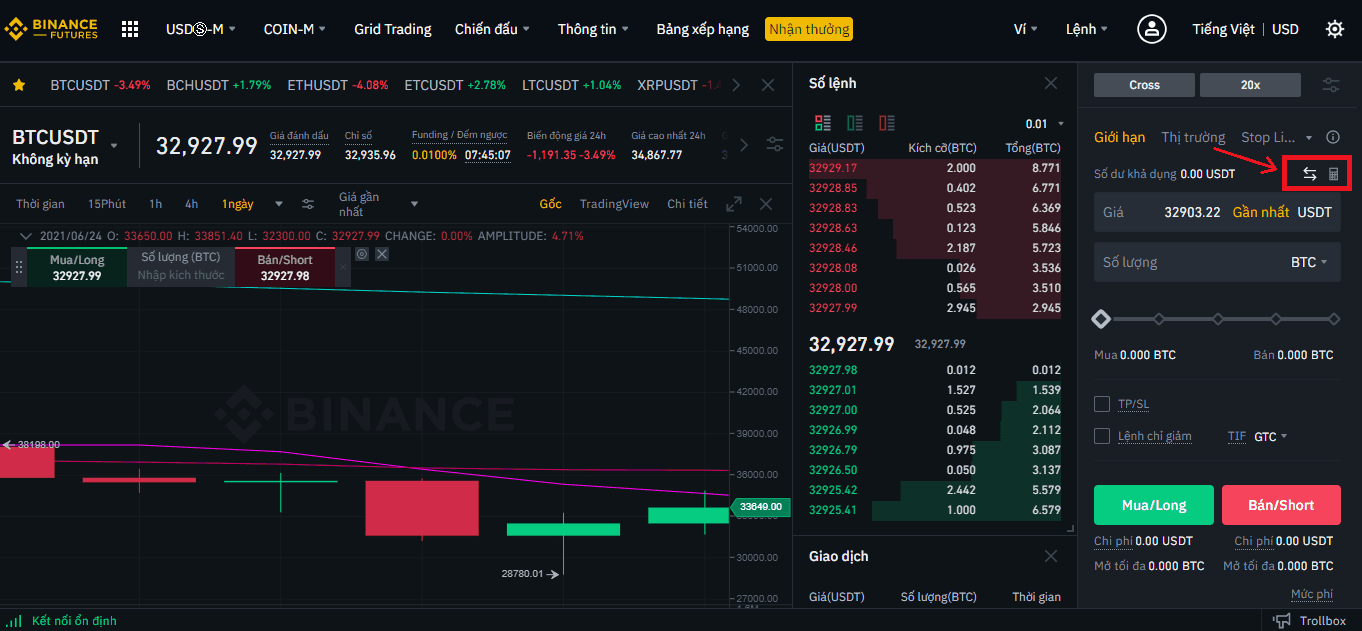 sử dụng binance 3