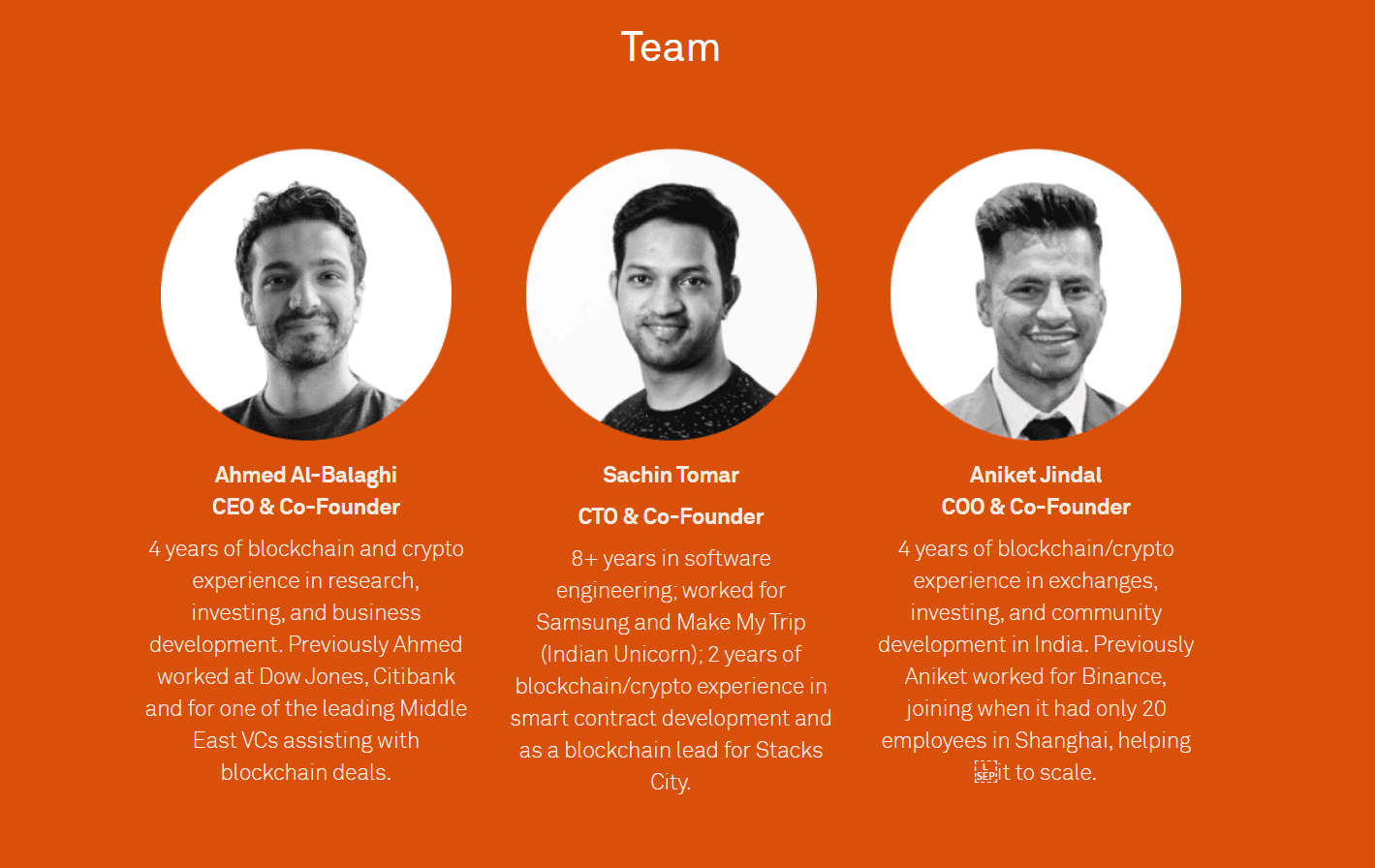 team bico tokens