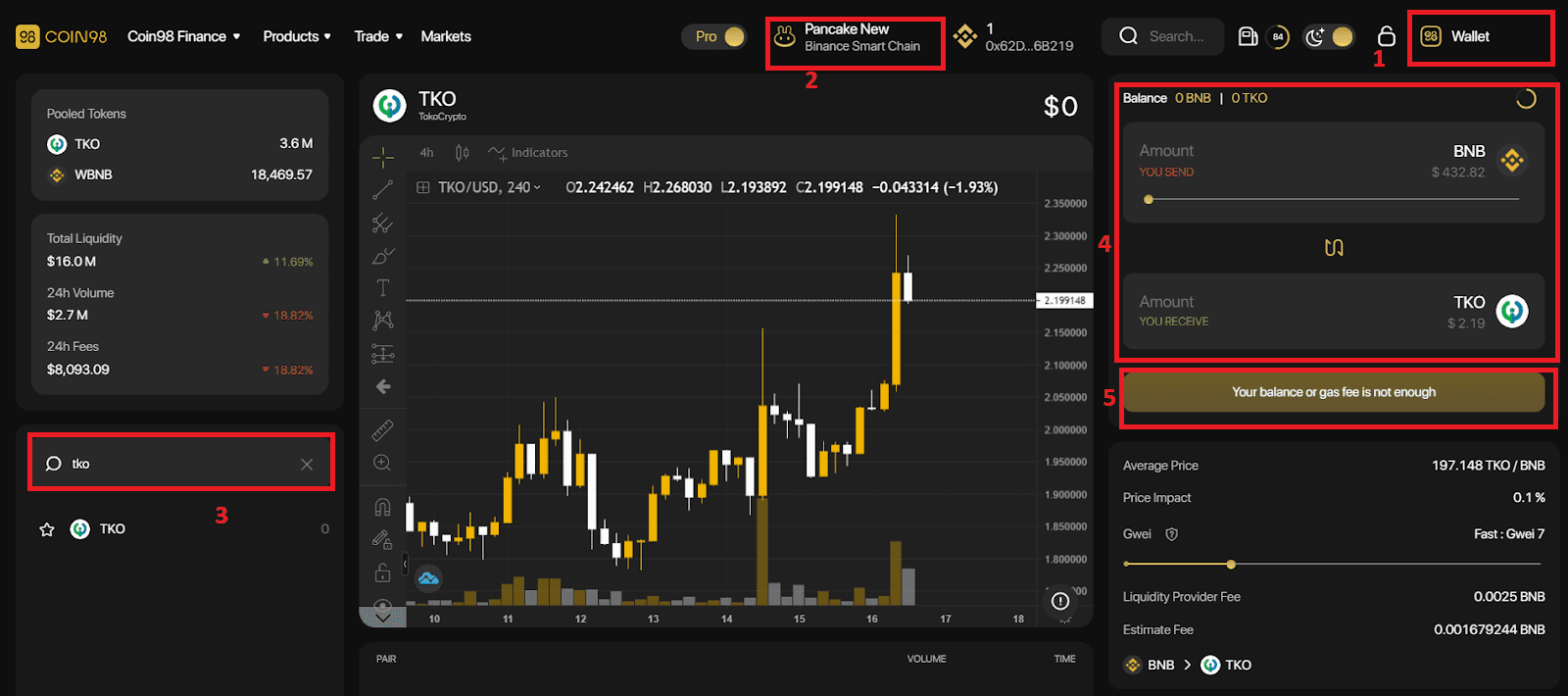 how to buy tko token