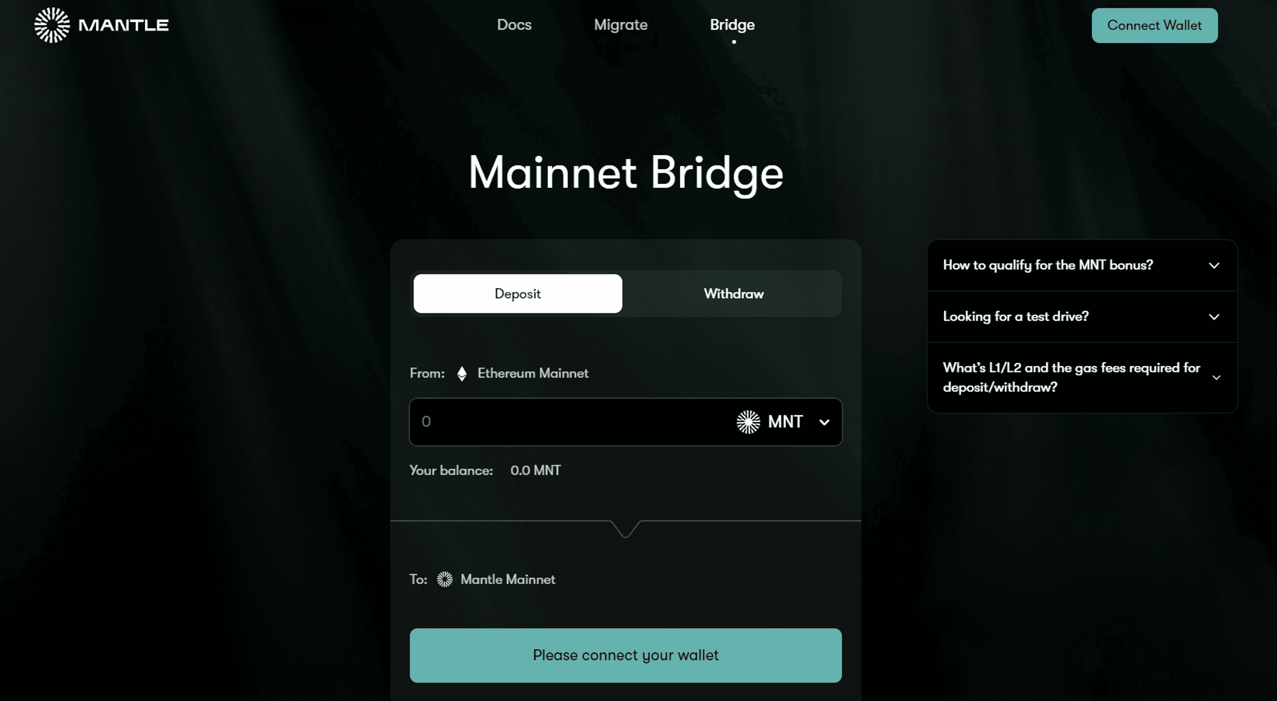 mantle bridge