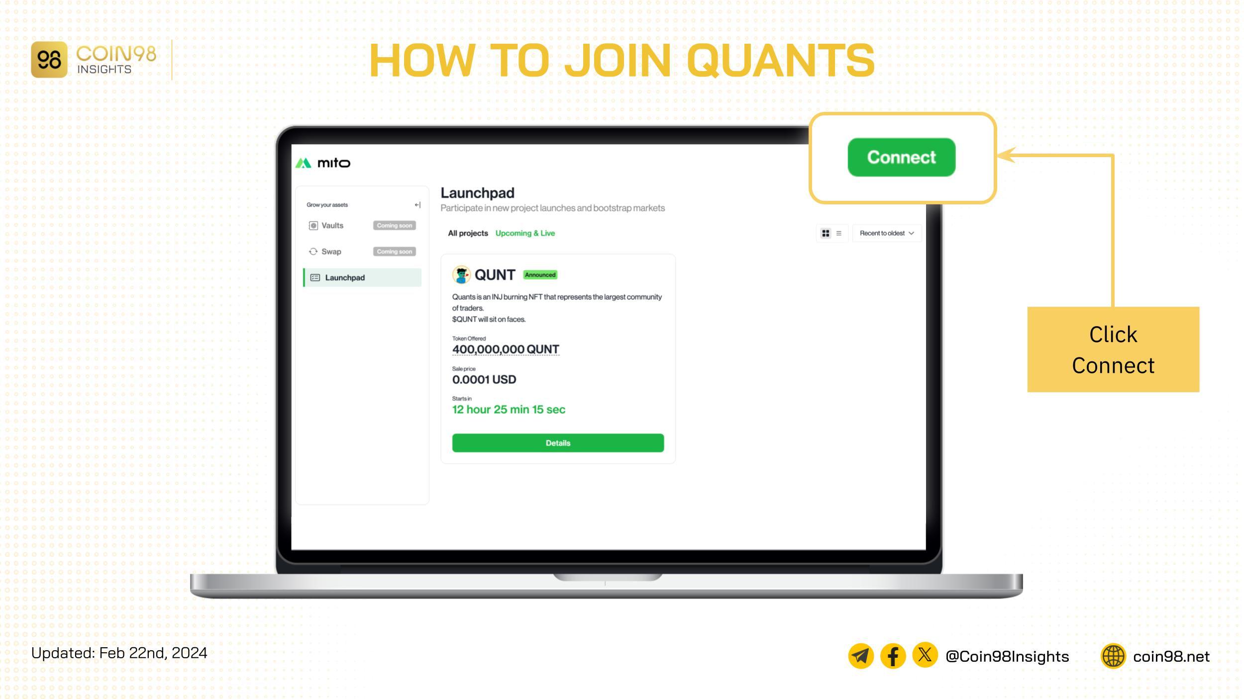 how to join quants
