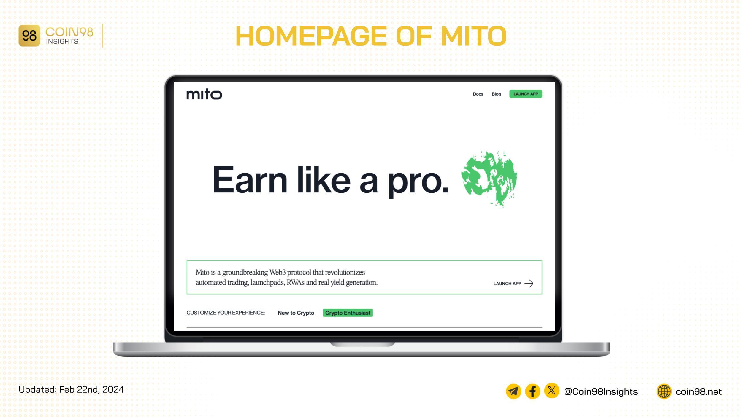 mito homepage