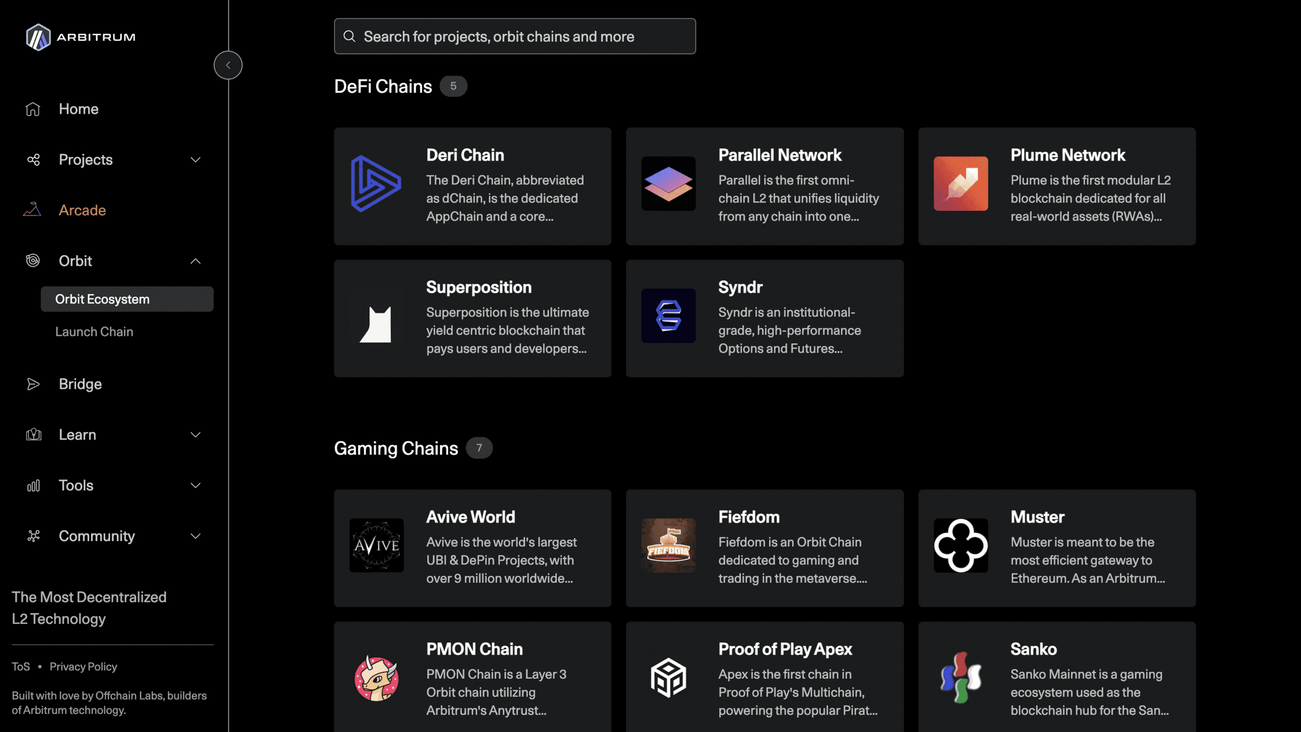 arbitrum orbit