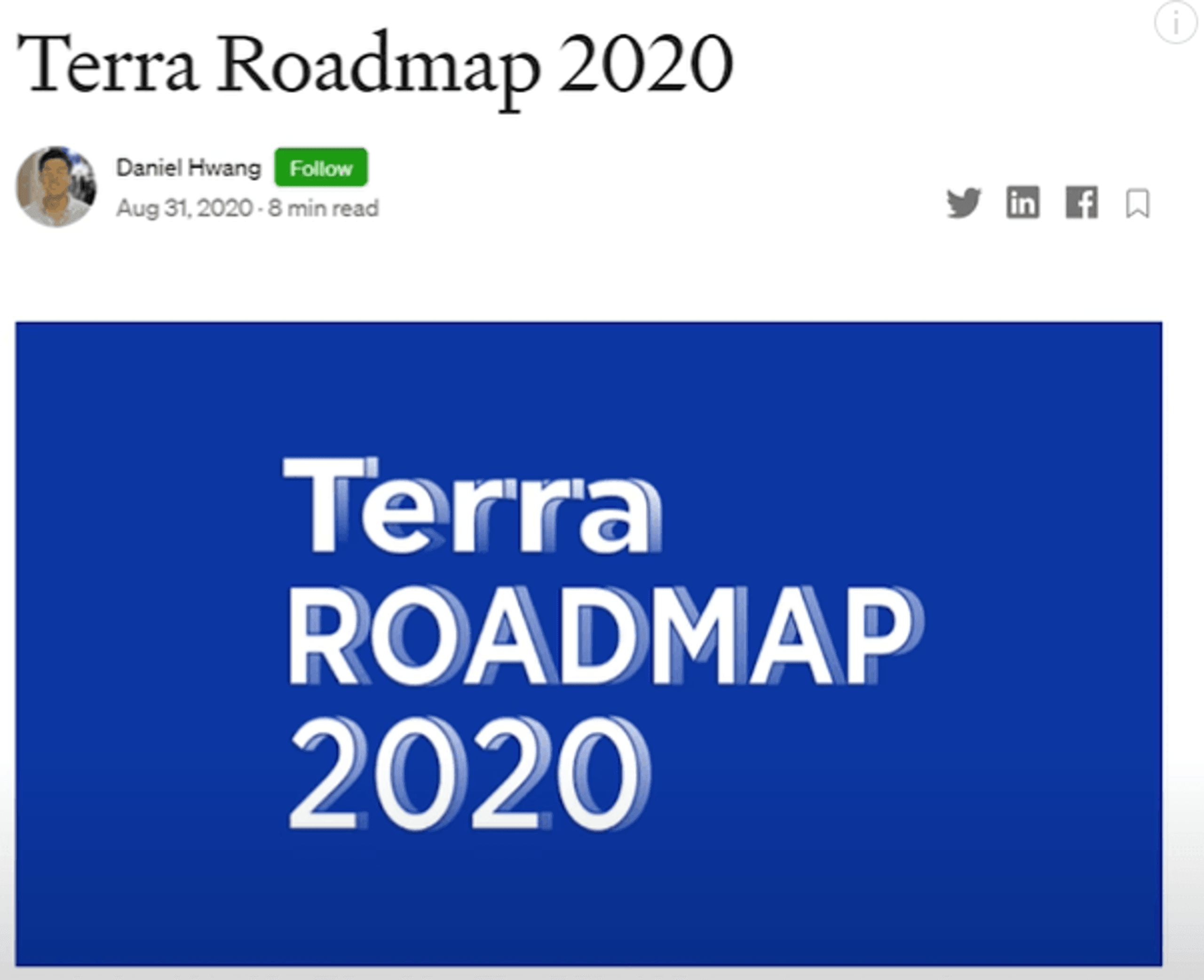 terra roadmap 2020