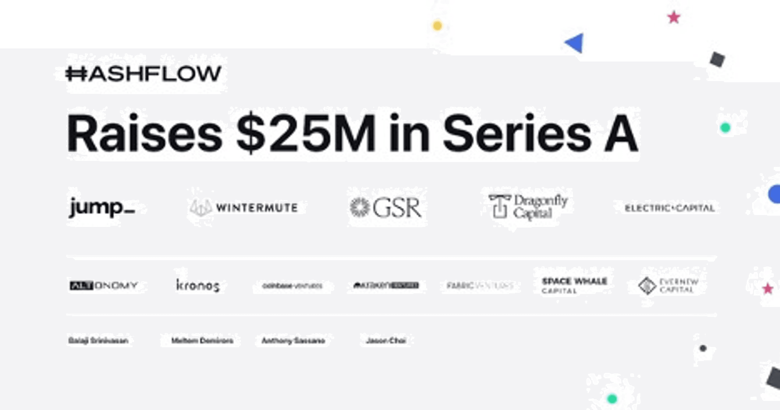 hashflow raised 25 million usd