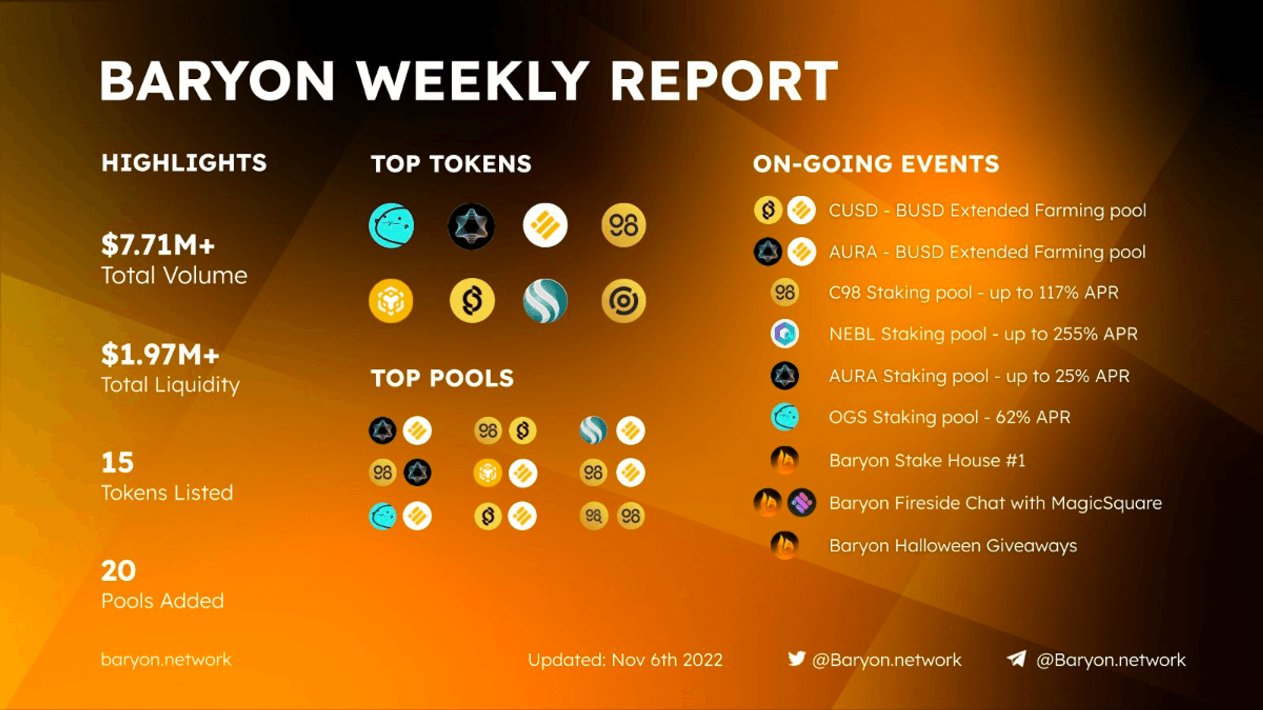 baryon network