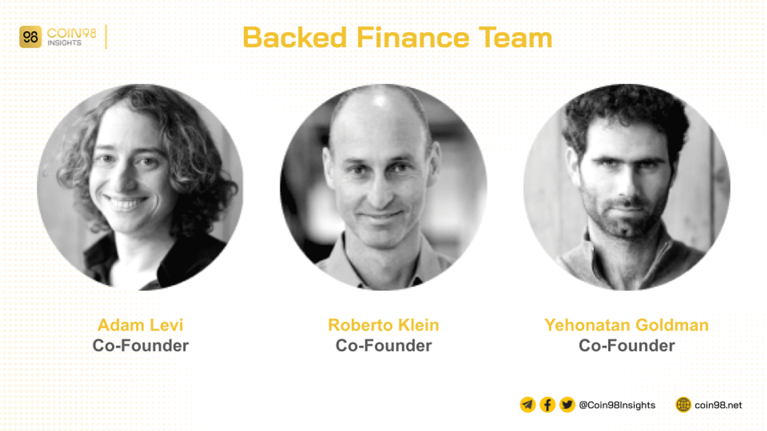 đội ngũ dự án backed finance