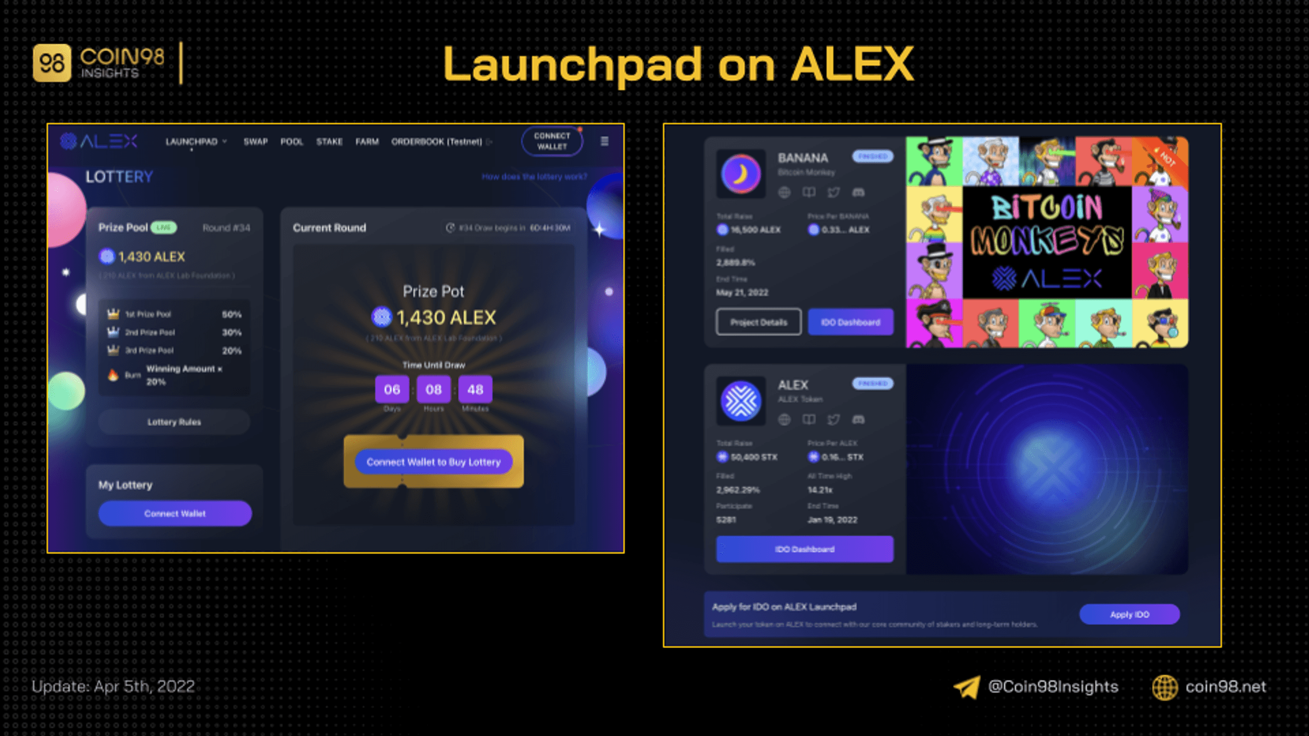 launchpad on alex lab