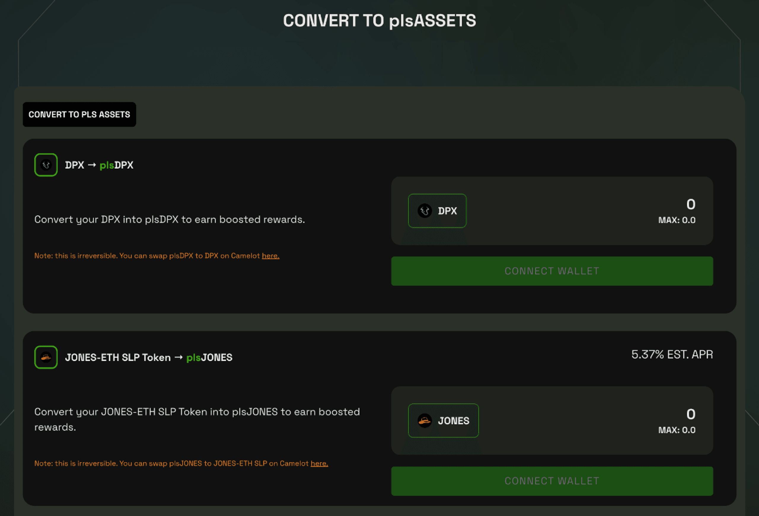 plutusdao convert