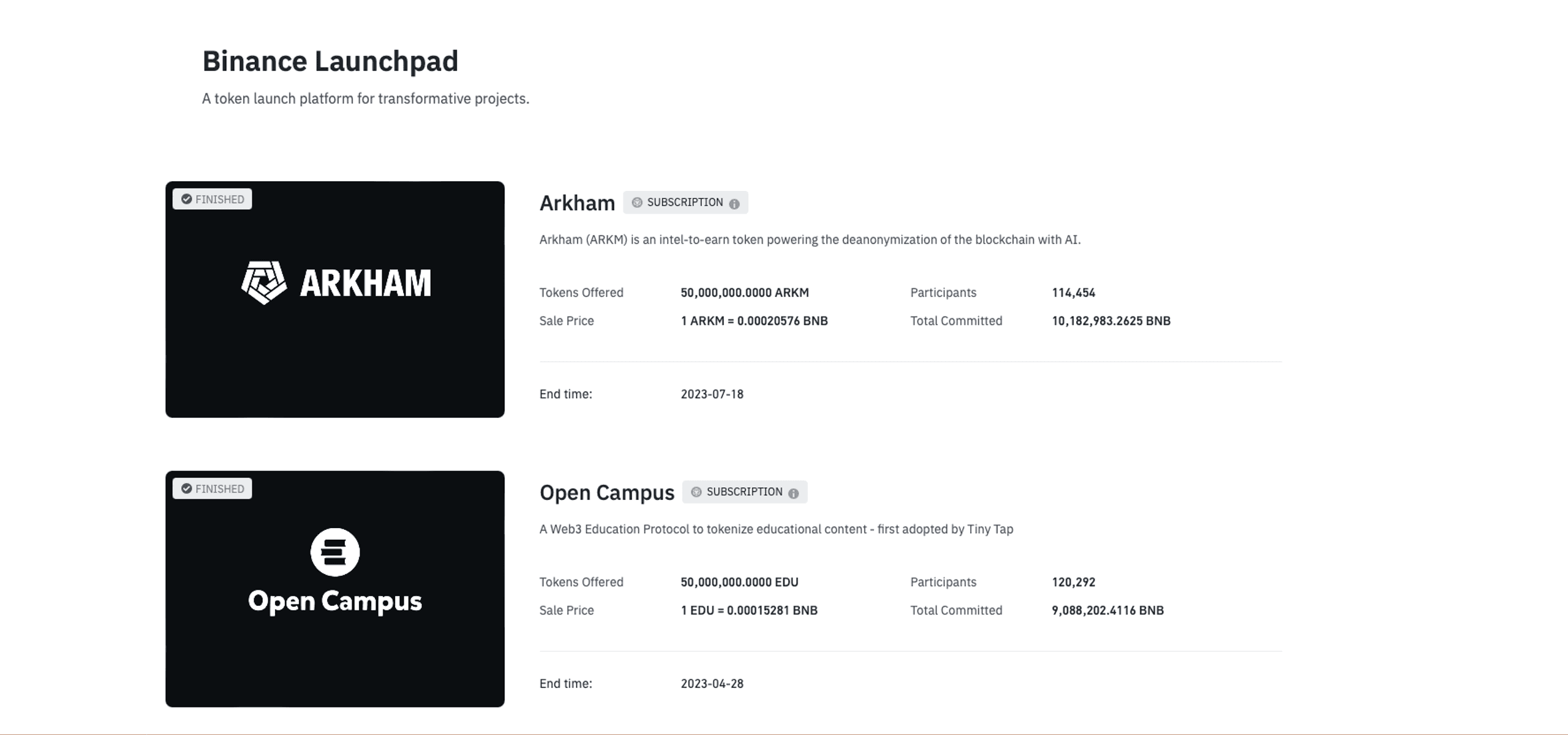 binance launchpad