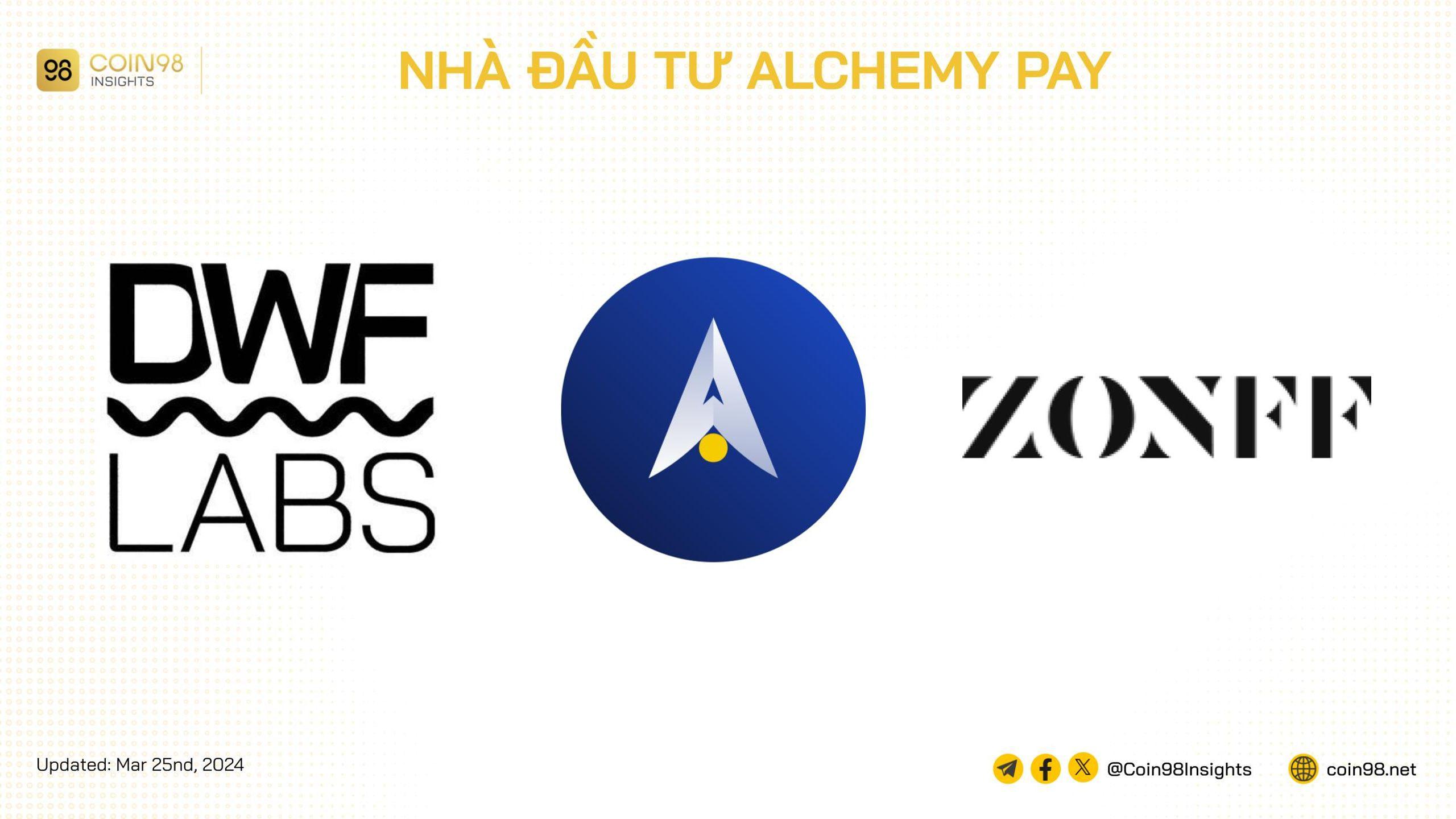 nhà đầu tư alchemy pay