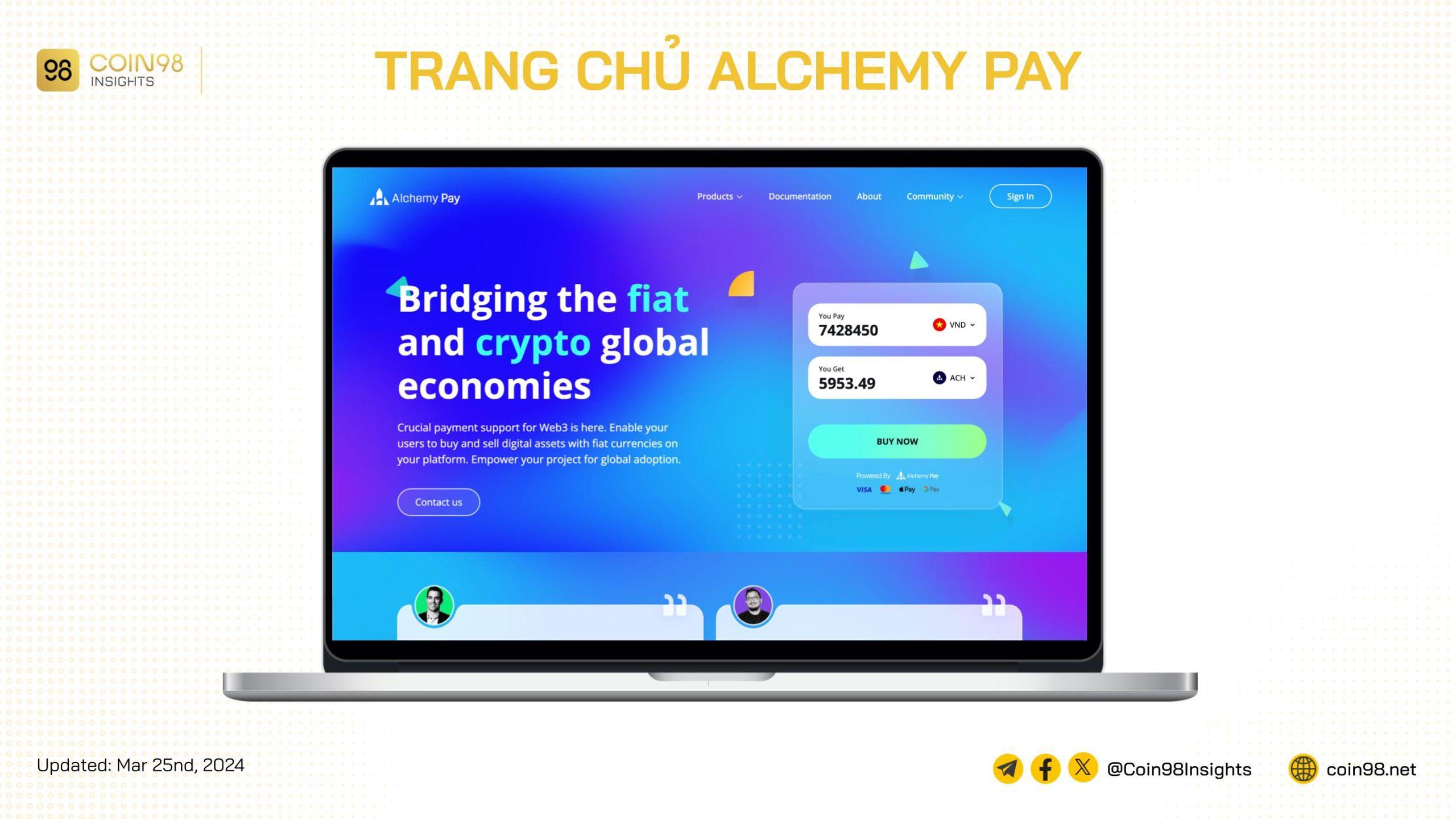 dự án alchemy pay