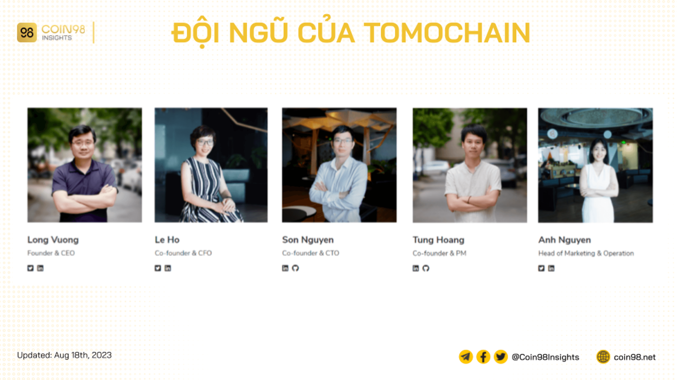 đội ngũ tomochain