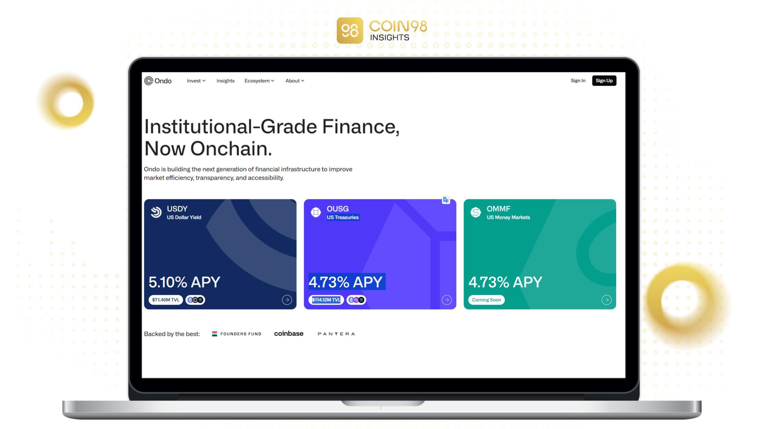 website ondo finance
