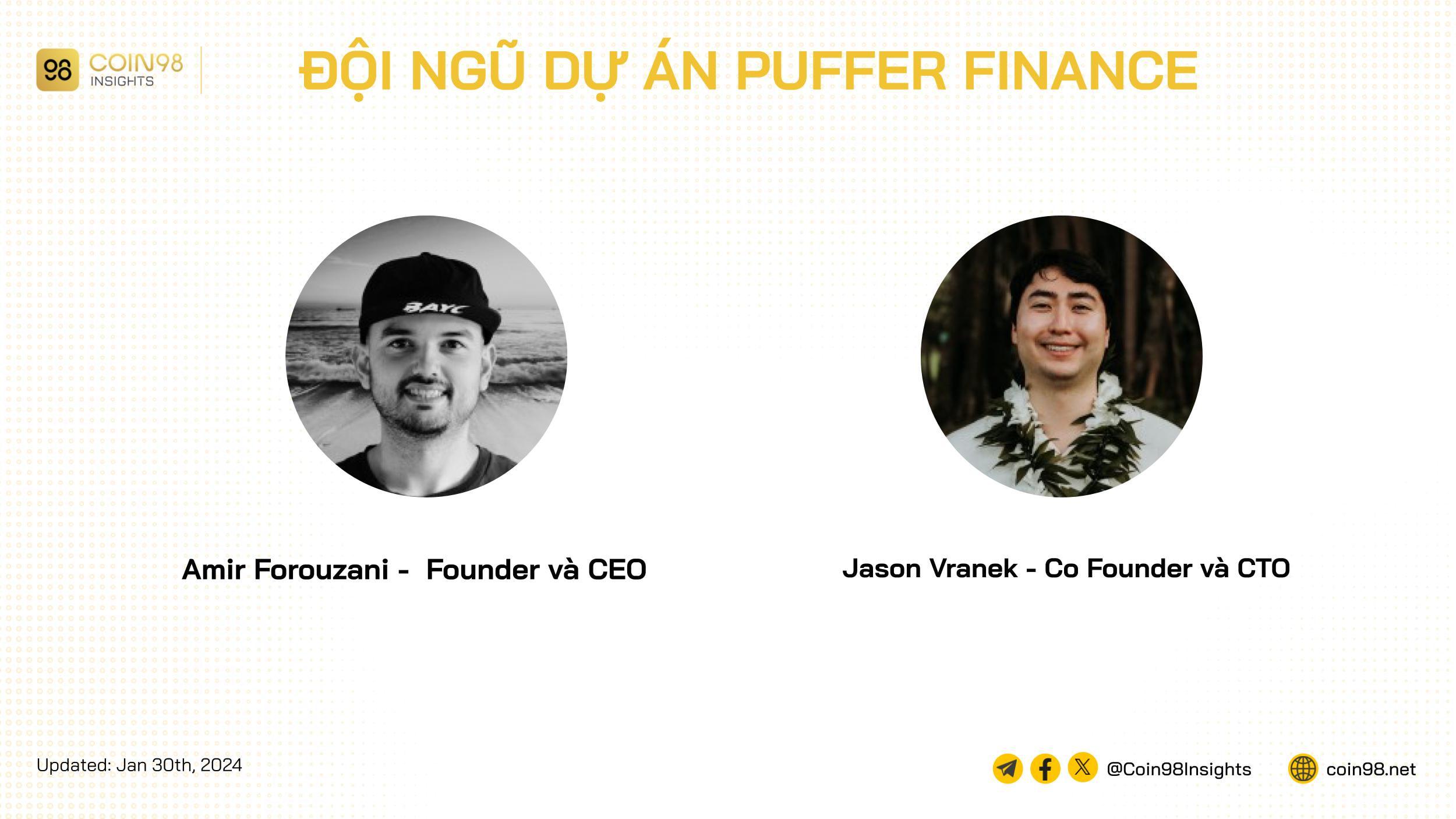 đội ngũ puffer finance