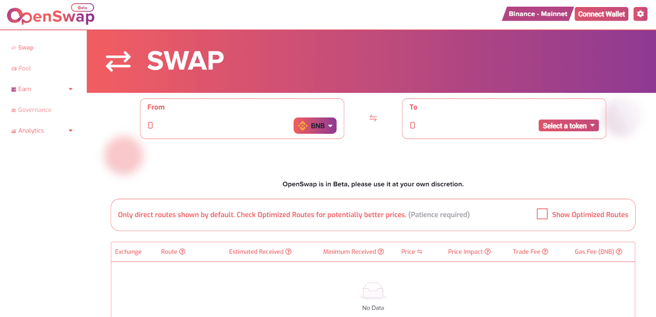 nền tảng openswap