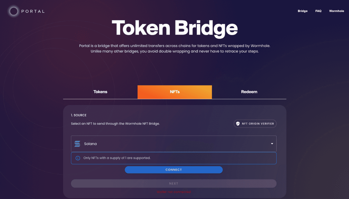 token bridge wormhole