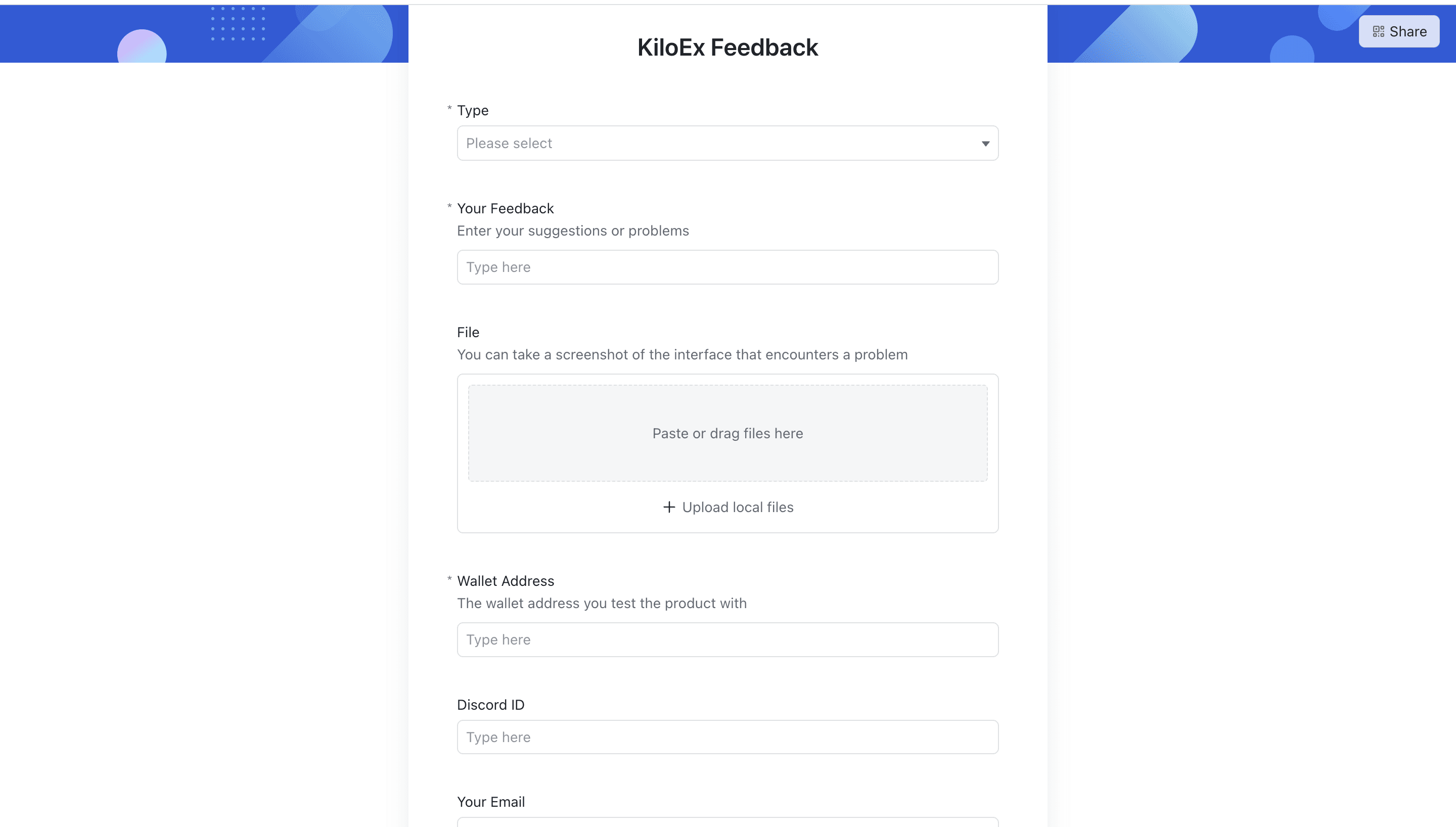kiloex feedback