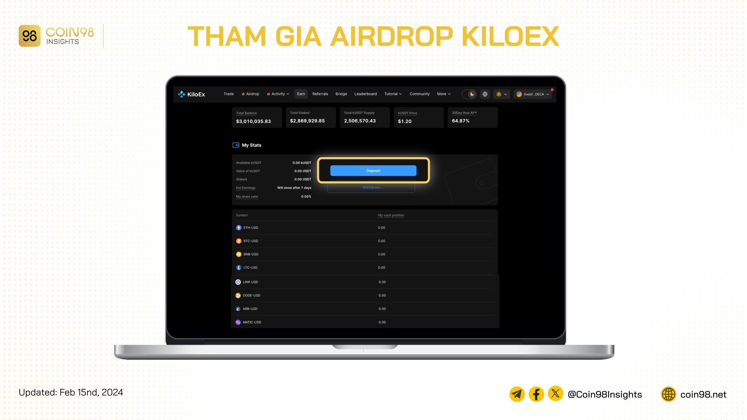 kiloex airdrop