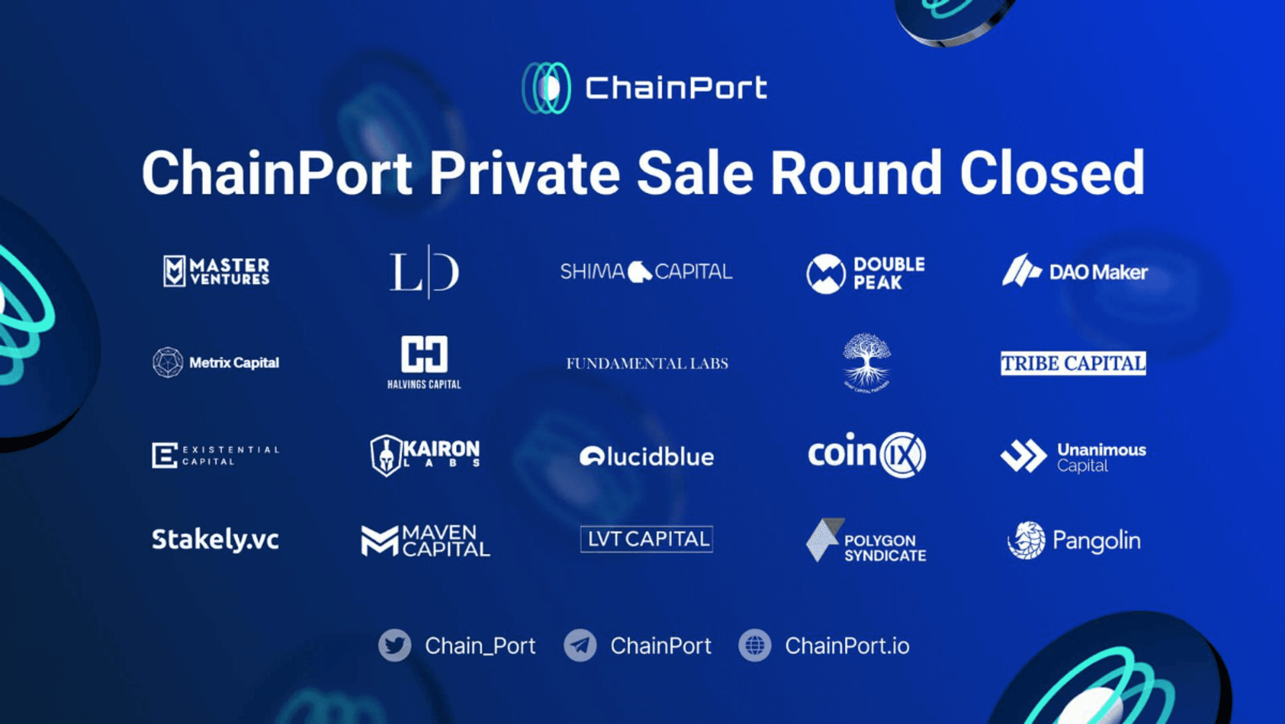 chainport fundraising round