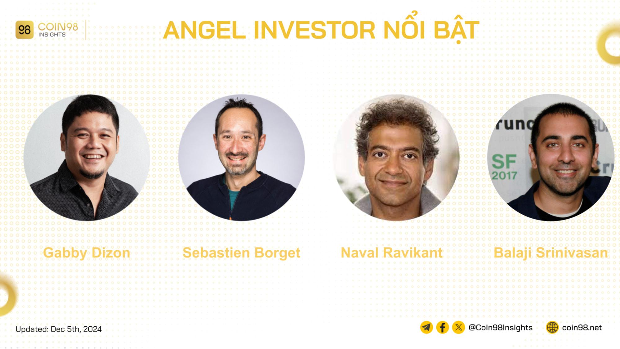 angel investor nổi bật