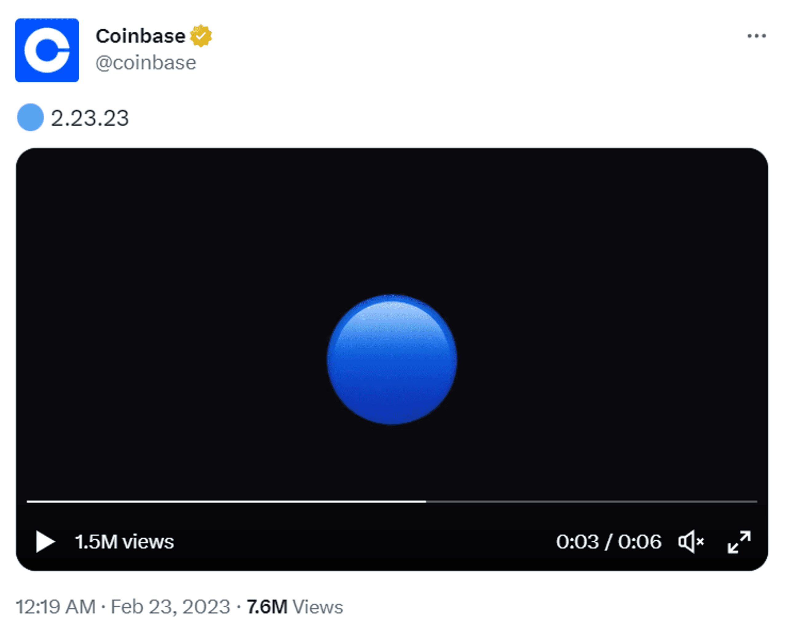 tín hiệu coinbase