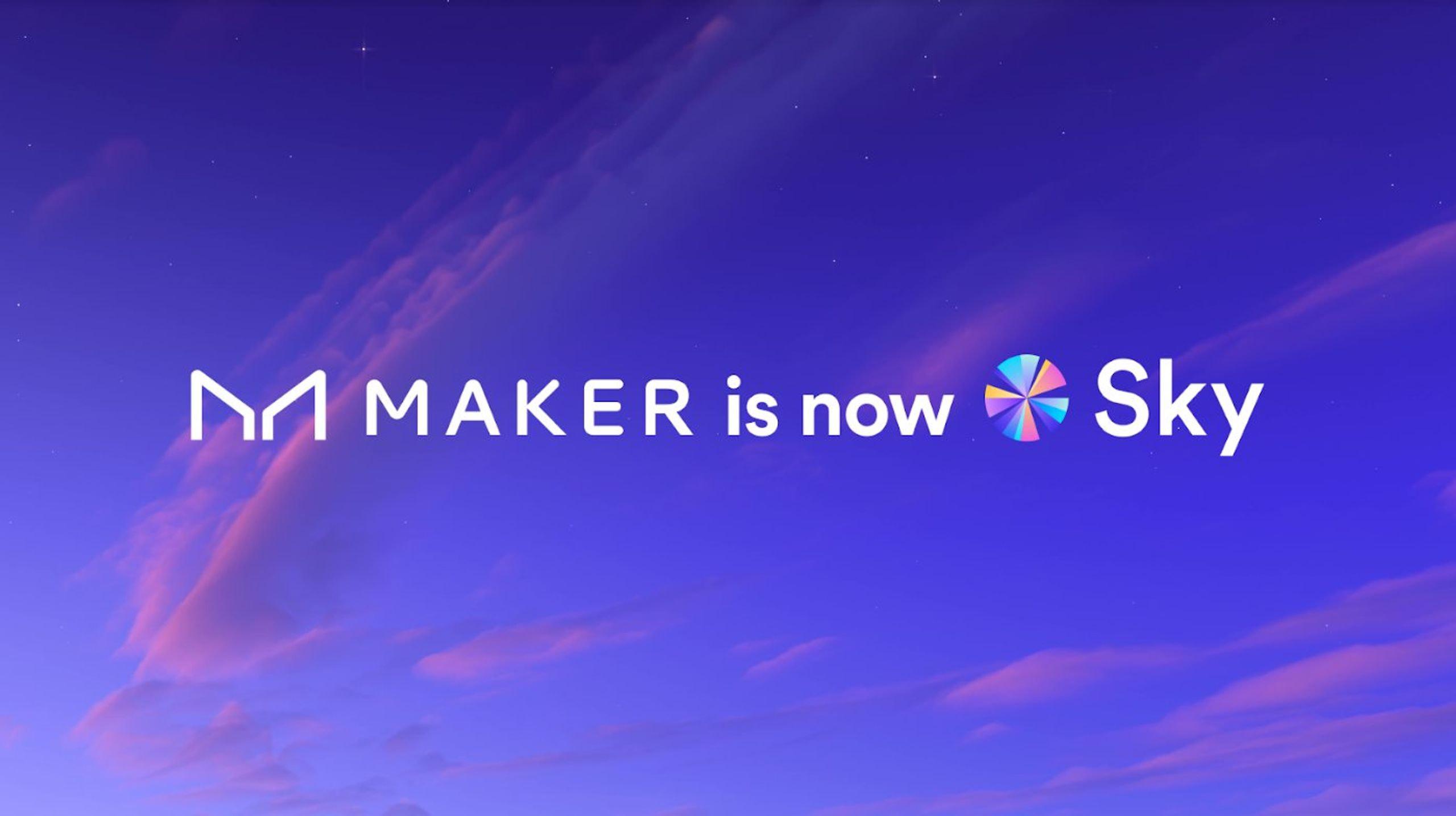 makerdao is now sky