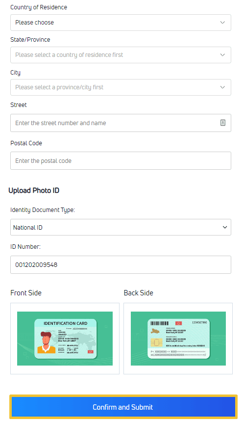 kyc 2 gate io 3