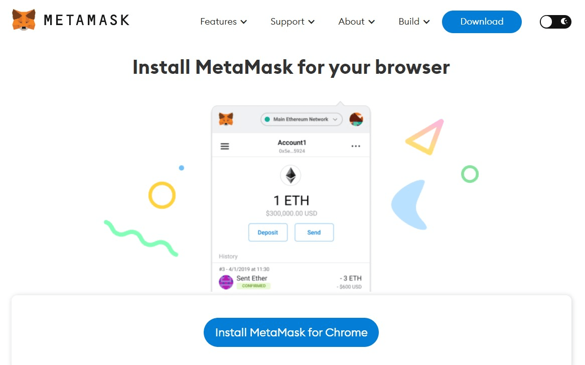 cài đặt ví metamask