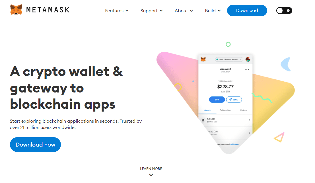 metamask wallet website