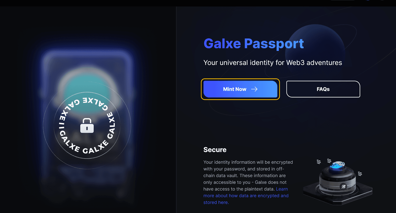 create galxe passport