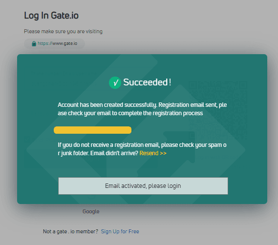 set up an gate io account 2