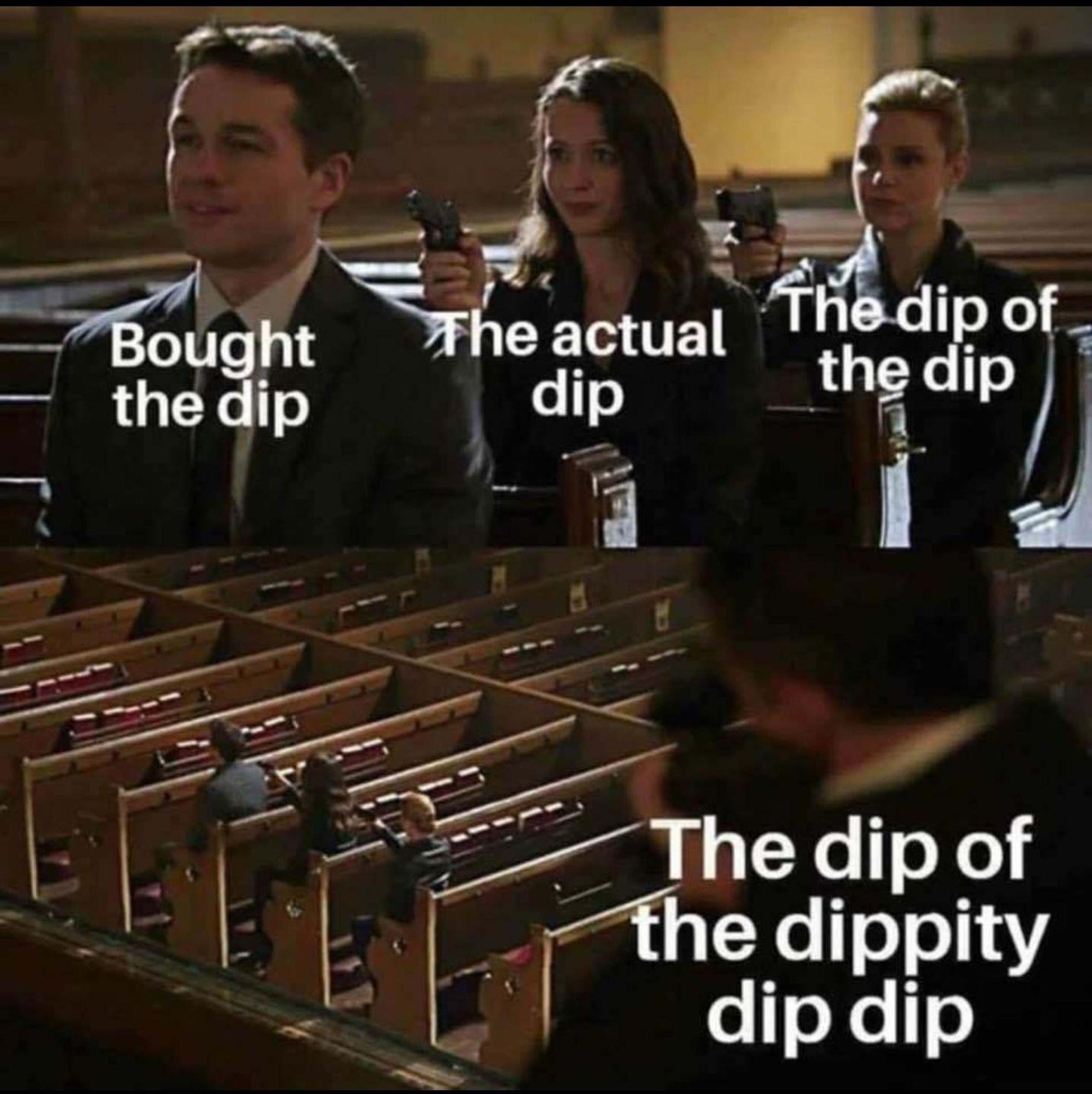 Buy the Dip là gì? Hướng dẫn cách bắt đáy hiệu quả trong thị trường crypto buy the dip meme